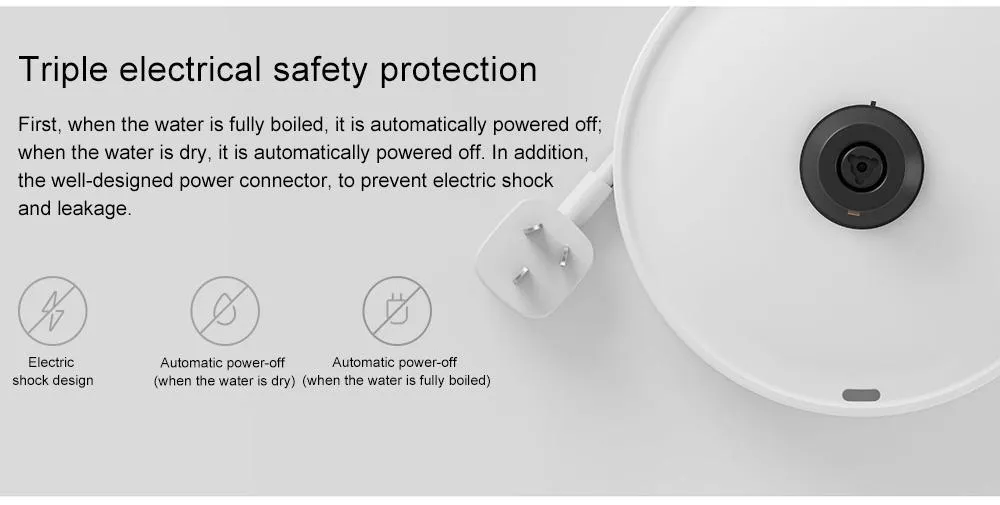Xiaomi Mijia 1.5L Dual Layer Electric Water Kettle