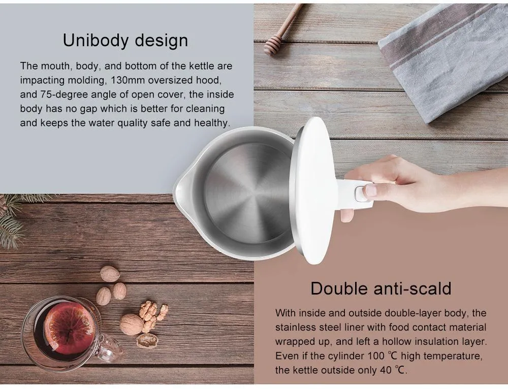 Xiaomi Mijia 1.5L Dual Layer Electric Water Kettle