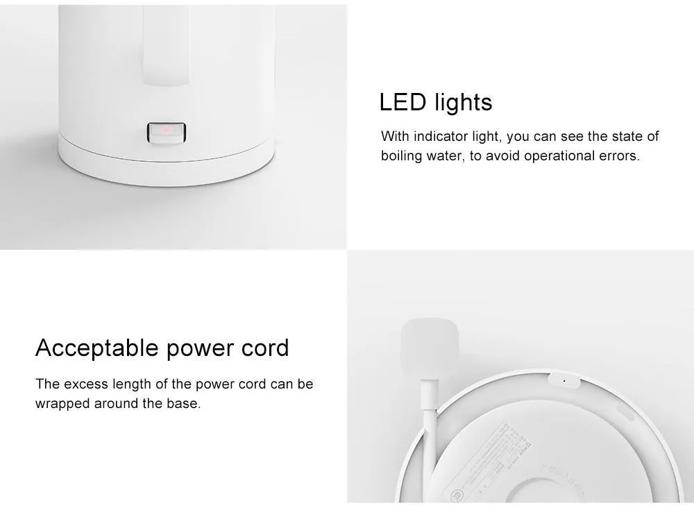 Xiaomi Mijia 1.5L Dual Layer Electric Water Kettle