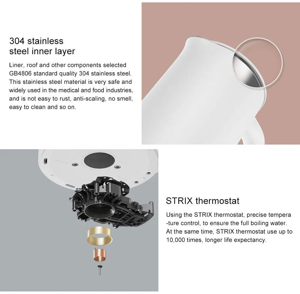 Xiaomi Mijia 1.5L Dual Layer Electric Water Kettle
