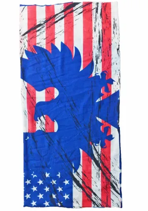 XMI Face Gaitor American Flag with Eagle