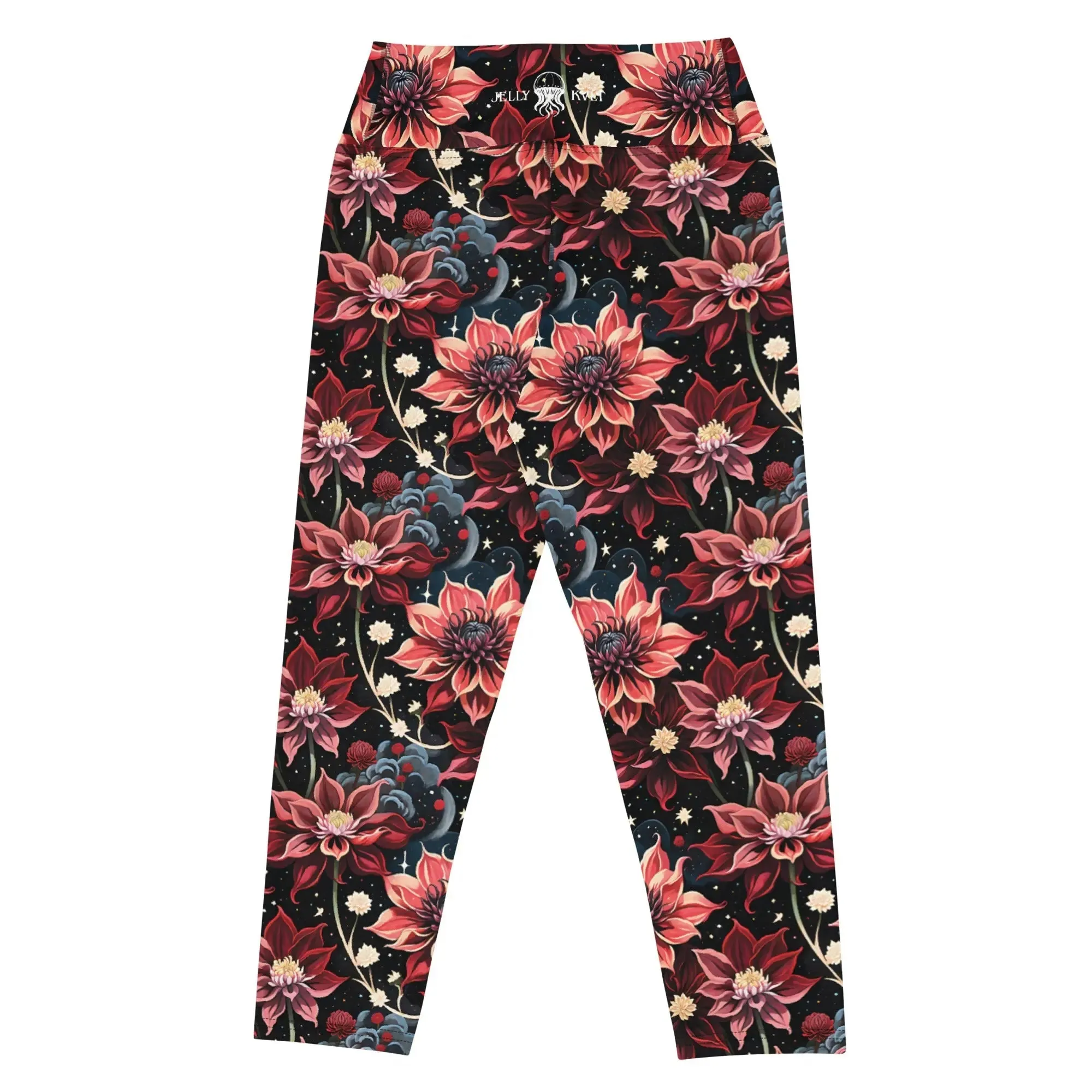 Yoga Capri Leggings Twilight Dahlia