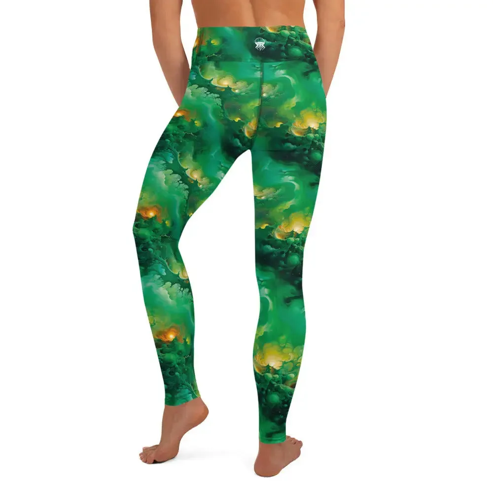 Yoga Leggings Viridian Shroud