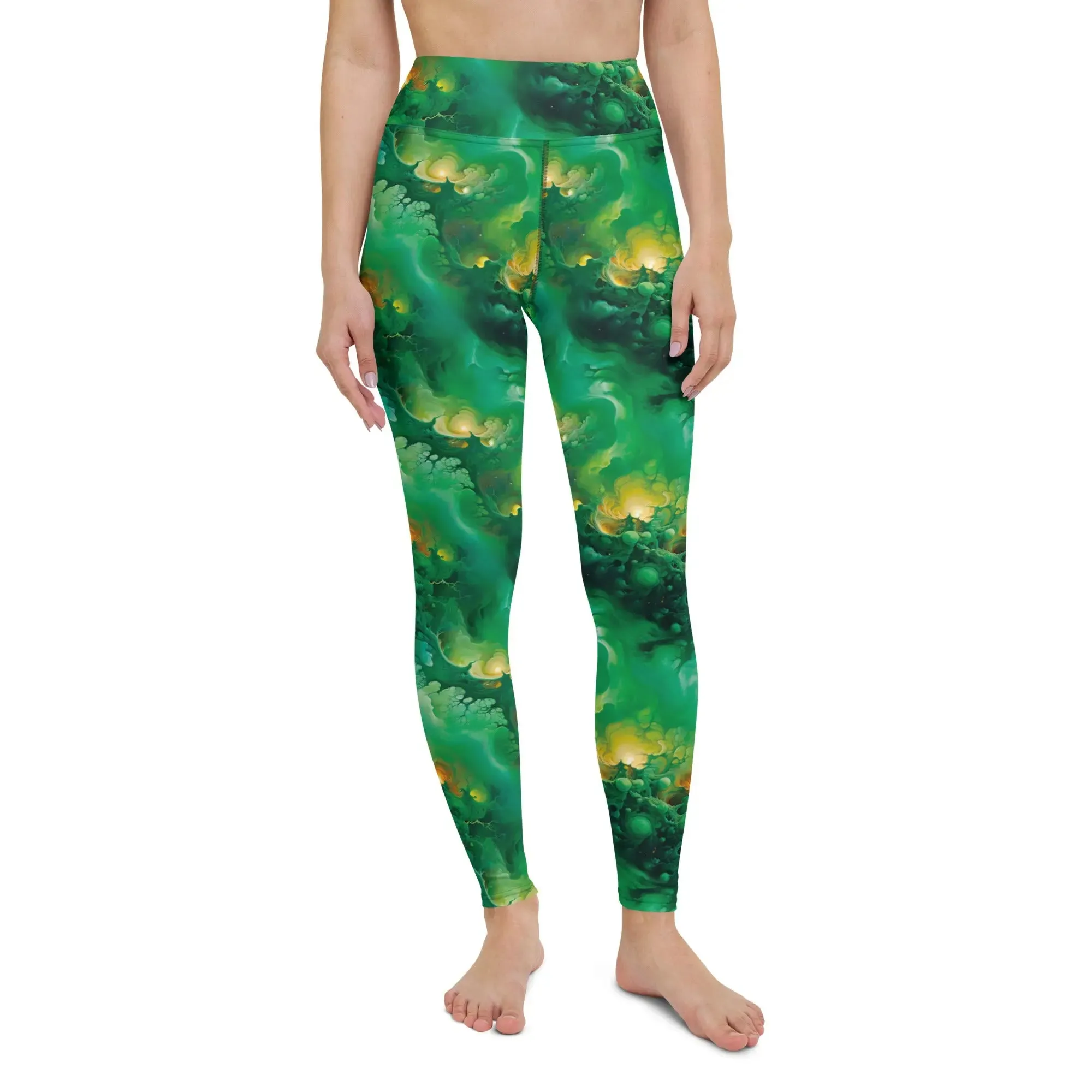 Yoga Leggings Viridian Shroud