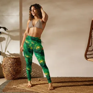 Yoga Leggings Viridian Shroud