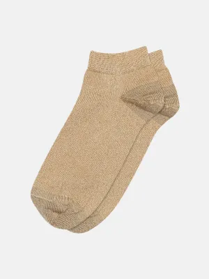 Zoe Trainer Socks - Golden Tan
